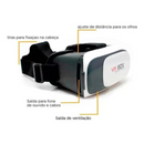 Óculos Vr Box 2.0 Realidade Virtual + Controle Cardboard 3d
