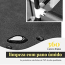 Guarda Roupa Portátil Armazenamento 3 Portas (PRETO)