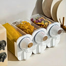 Conjunto de 2 Recipientes  Organizador p/ Armazenamento+copo medidor