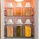 Conjunto de 2 Recipientes  Organizador p/ Armazenamento+copo medidor