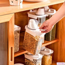 Conjunto de 2 Recipientes  Organizador p/ Armazenamento+copo medidor