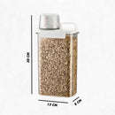 Conjunto de 2 Recipientes  Organizador p/ Armazenamento+copo medidor