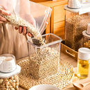 Conjunto de 2 Recipientes  Organizador p/ Armazenamento+copo medidor