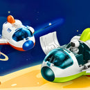 Brinquedo Nave Espacial Infantil com Astronauta