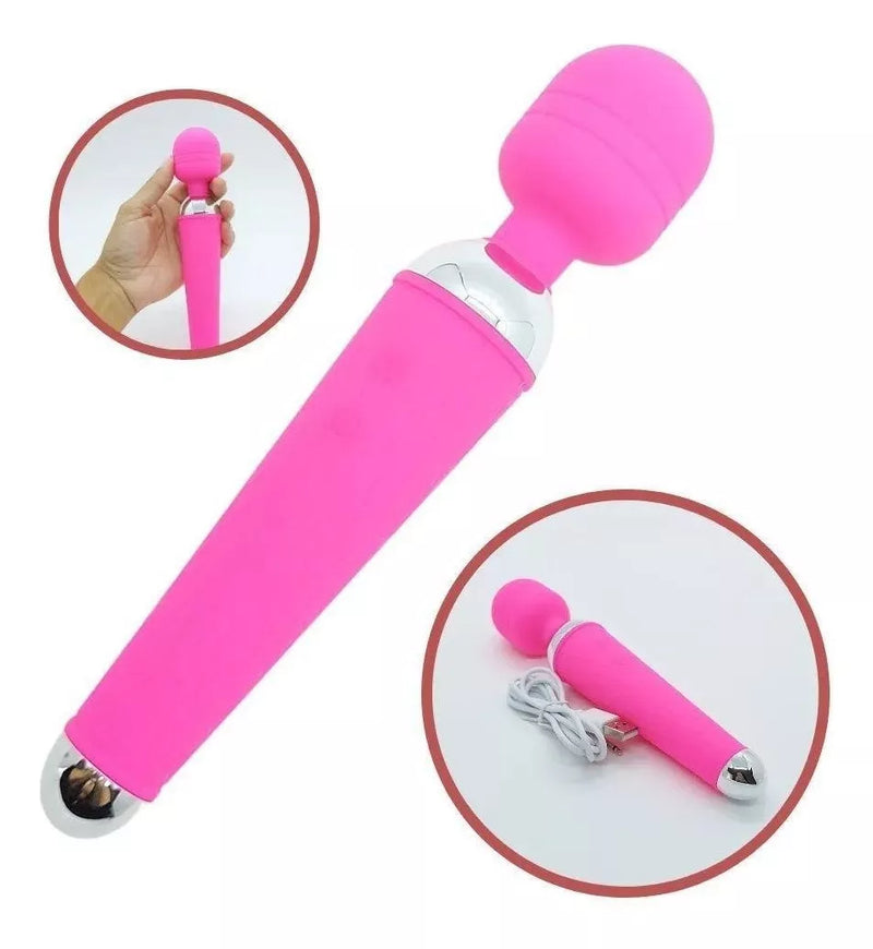 Vibrador Feminino Massageador Clitoriano Varinha Mágica