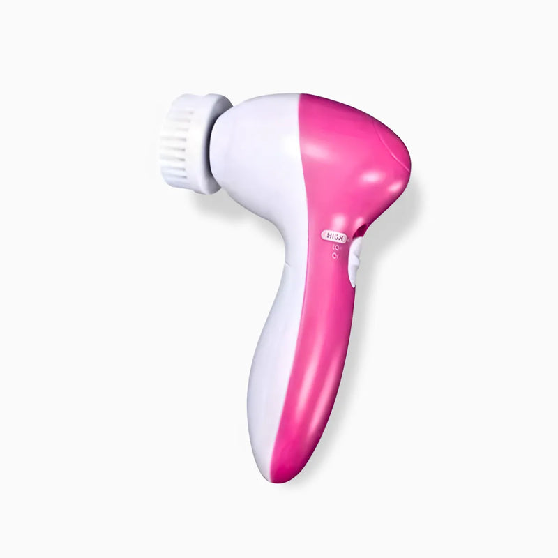 Escova Facial Elétrica 5 em 1 Portátil Esfoliante e Massagem