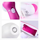 Escova Facial Elétrica 5 em 1 Portátil Esfoliante e Massagem