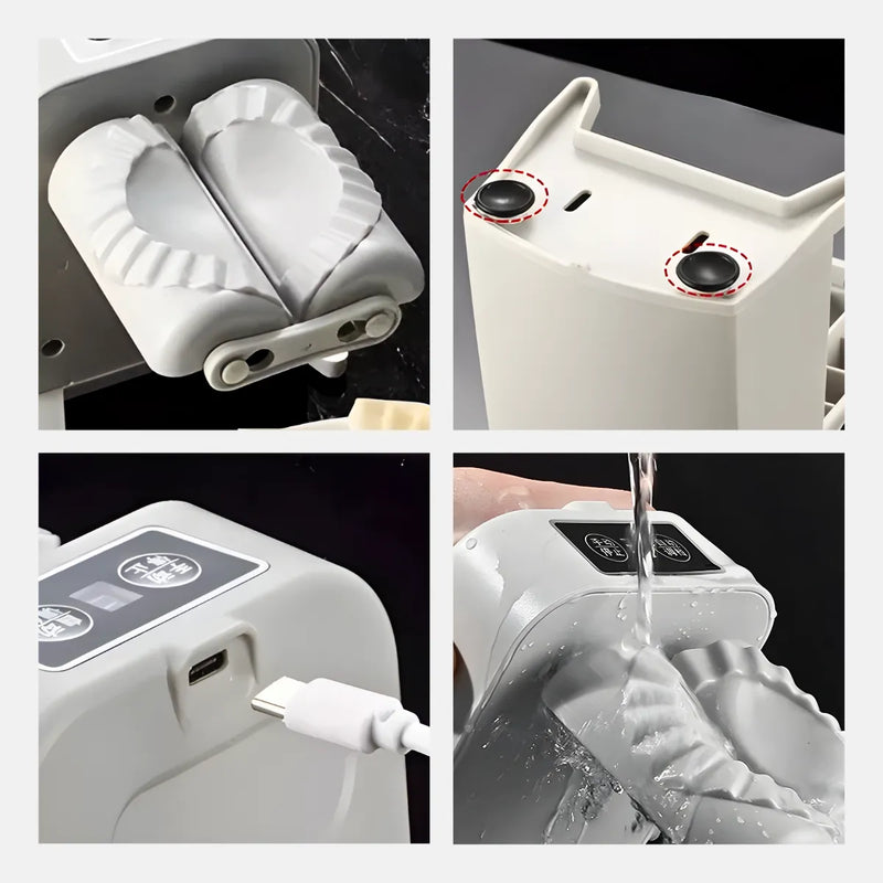 Máquina de Fechar Pastel e Guioza Automático com Temporizador