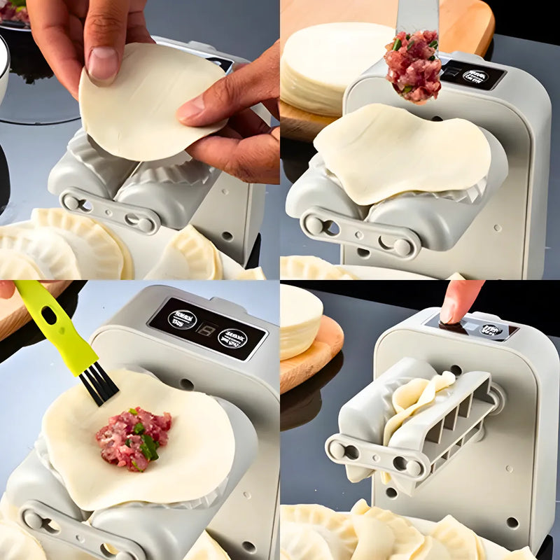 Máquina de Fechar Pastel e Guioza Automático com Temporizador