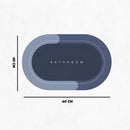 Tapete de Banheiro Super Absorvente Antiderrapante