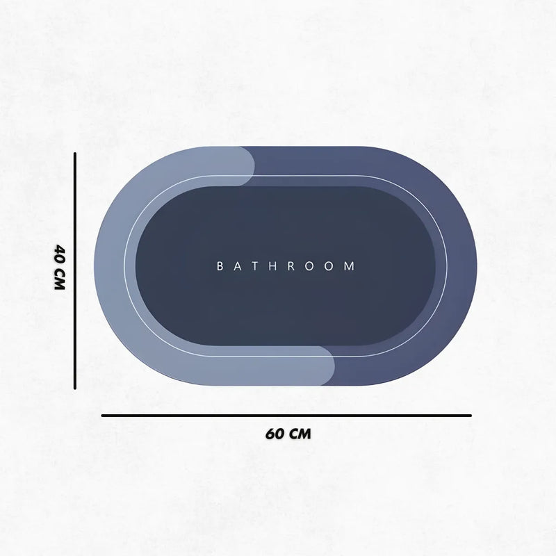 Tapete de Banheiro Super Absorvente Antiderrapante