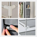 Guarda Roupa Dobrável Organizador com Capa de Tecido 1 Porta