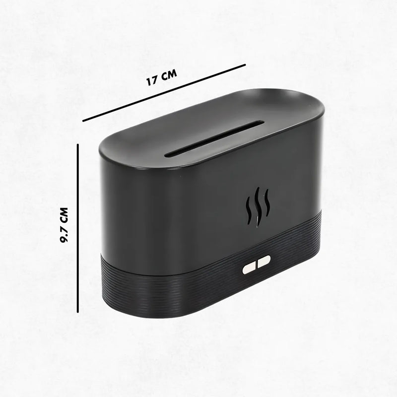 Difusor Aromatizador Chamas - PRETO