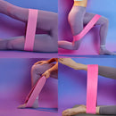 Kit 3 Faixas Elásticas De Exercício Hip Resistance Bands