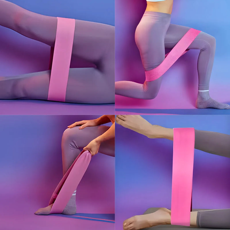 Kit 3 Faixas Elásticas De Exercício Hip Resistance Bands
