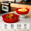 Forma de silicone reutilizável para fritadeira a ar Air Frye