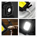 Lanterna Recarregável Chaveiro Multifunção Led Cob Abridor