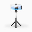 Bastão de Selfie com Tripé para Celular + Controle Disparado