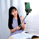 Bastão de Selfie com Tripé para Celular + Controle Disparado