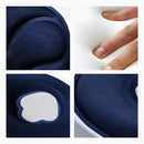 Almofada de Apoio Lombar Cadeira Correção de Coluna G - AZUL