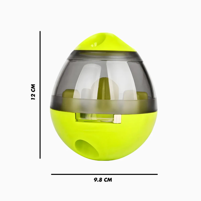 Brinquedo Interativo P/ Cães + Dispenser  P/ Petisco e Ração