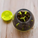 Brinquedo Interativo P/ Cães + Dispenser  P/ Petisco e Ração