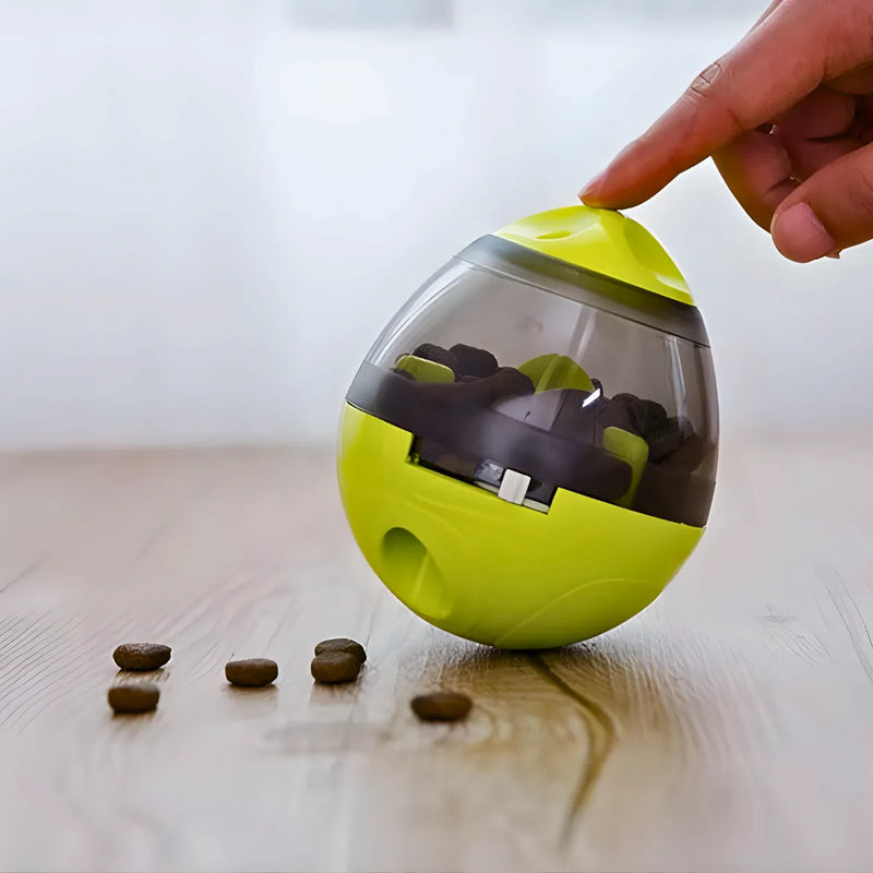 Brinquedo Interativo P/ Cães + Dispenser  P/ Petisco e Ração