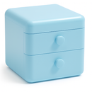 Mini Gaveta de Armazenamento Organizadora -Azul