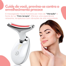 Massageador Facial Eletrico Pescoço Led Lift  Anti Rugas UBS