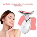 Massageador Facial Eletrico Pescoço Led Lift  Anti Rugas UBS