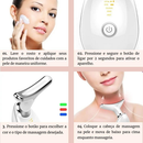 Massageador Facial Eletrico Pescoço Led Lift  Anti Rugas UBS