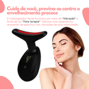 Massageador Facial Eletrico Pescoço Led Lift  Anti Rugas Usb