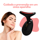 Massageador Facial Eletrico Pescoço Led Lift  Anti Rugas Usb