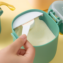 Pote Dosador de Leite em Pó Infantil + Colher Medidora Tam.P