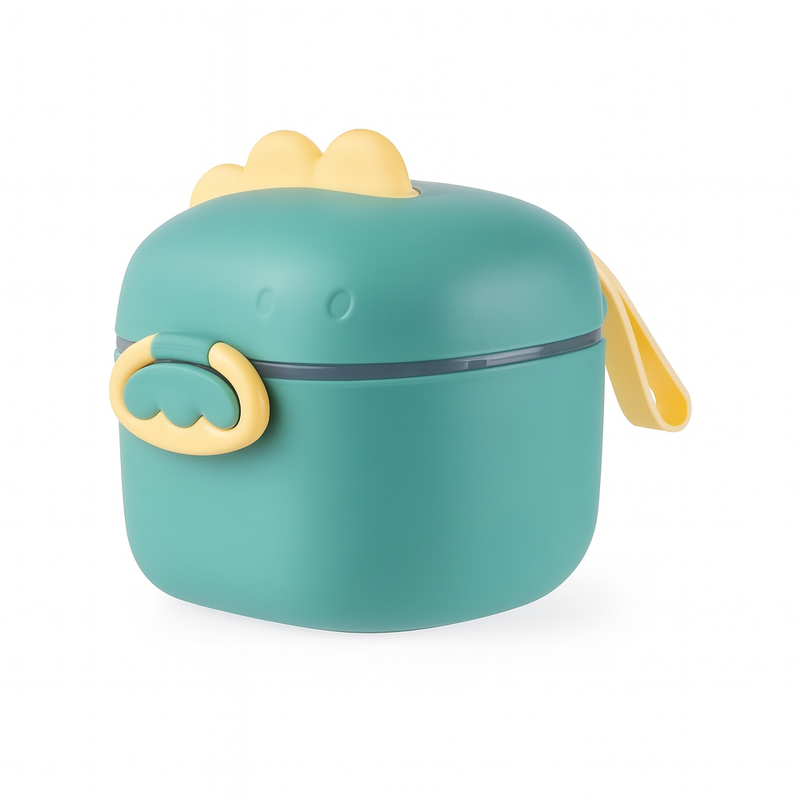 Pote Dosador de Leite em Pó Infantil + Colher Medidora Tam.P