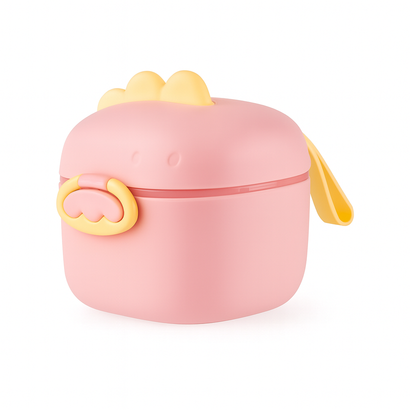 Pote Dosador de Leite em Pó Infantil + Colher Medidora Tam.P