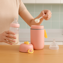 Pote Dosador de Leite em Pó Infantil + Colher Medidora Tam.G