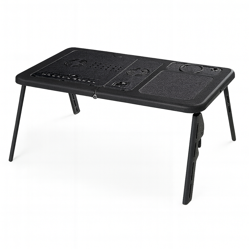 Mesa para Notebook com Cooler Preto