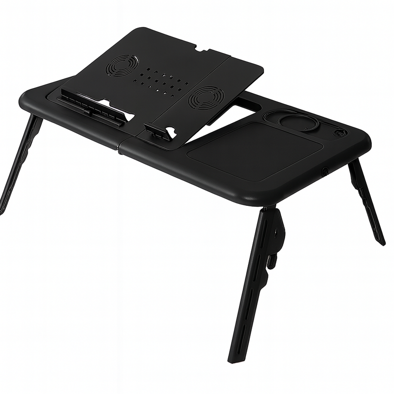 Mesa para Notebook com Cooler Preto