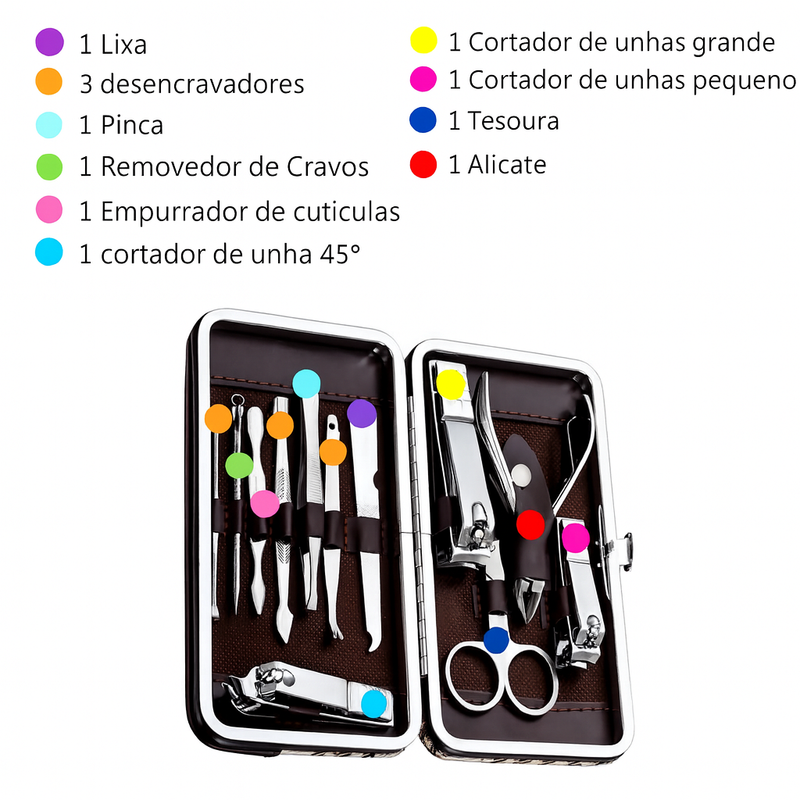 Compre 1 Repelente Eletrônico e leve 3 + Kit Cort. de Unhas