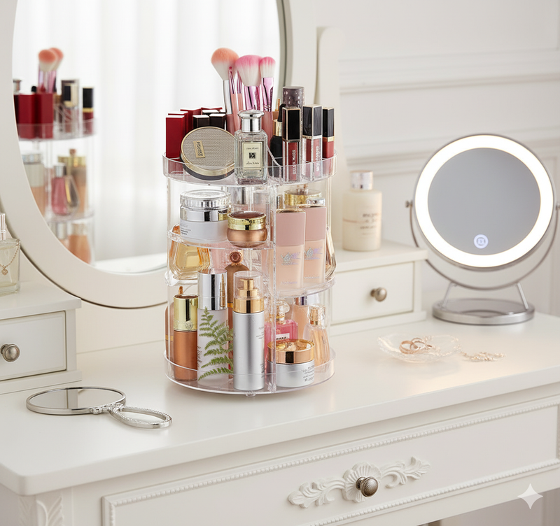 Organizador Giratório 360° Acrílico