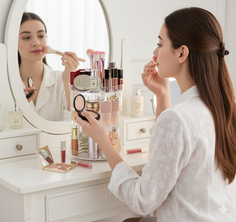 Organizador Giratório 360° Acrílico