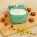 Pote Dosador de Leite em Pó Infantil+Colher Medidora Tam. G