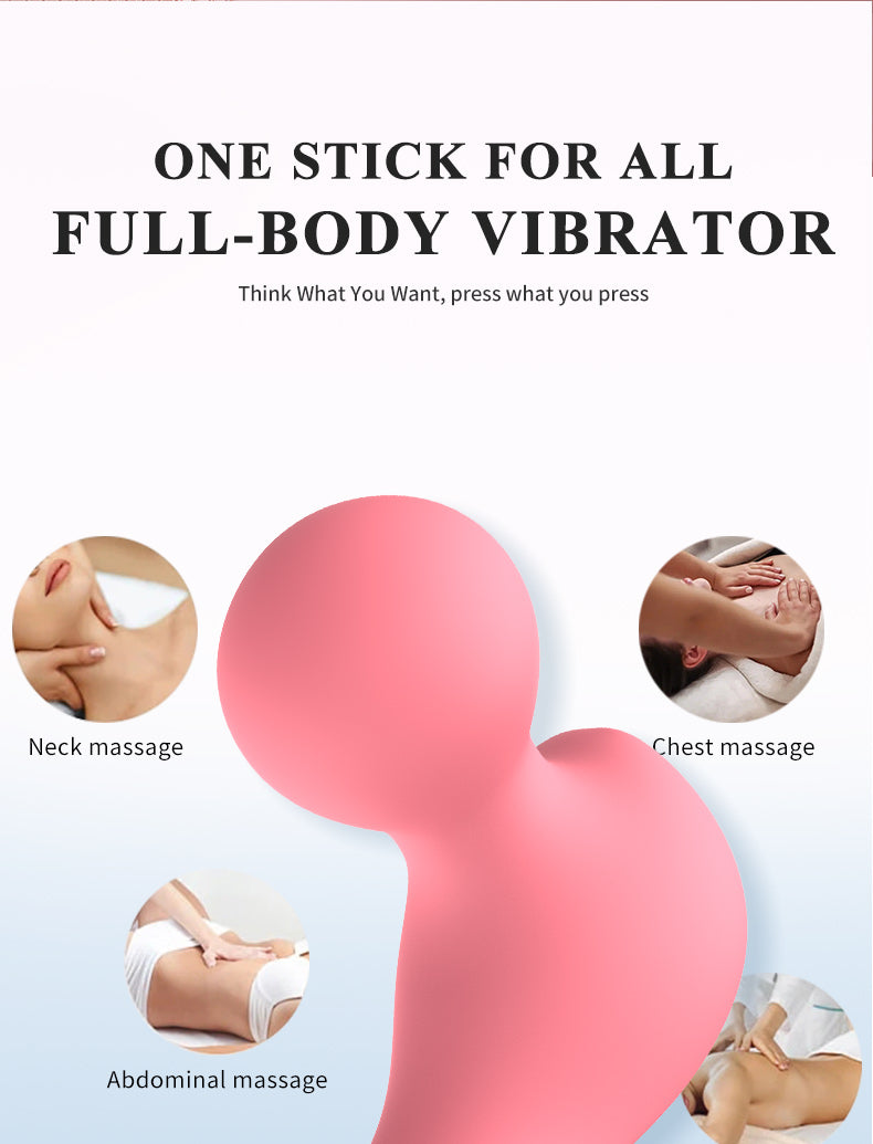 Massageador Elétrico Portátil Rosa